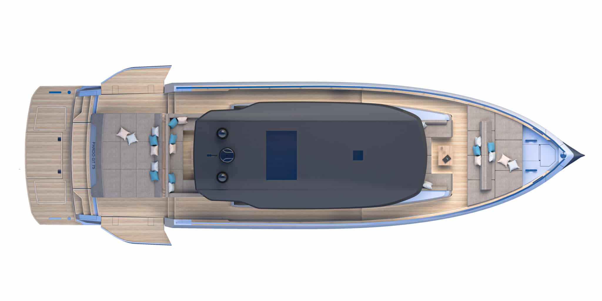 cantiere del pardo GT75 configuration