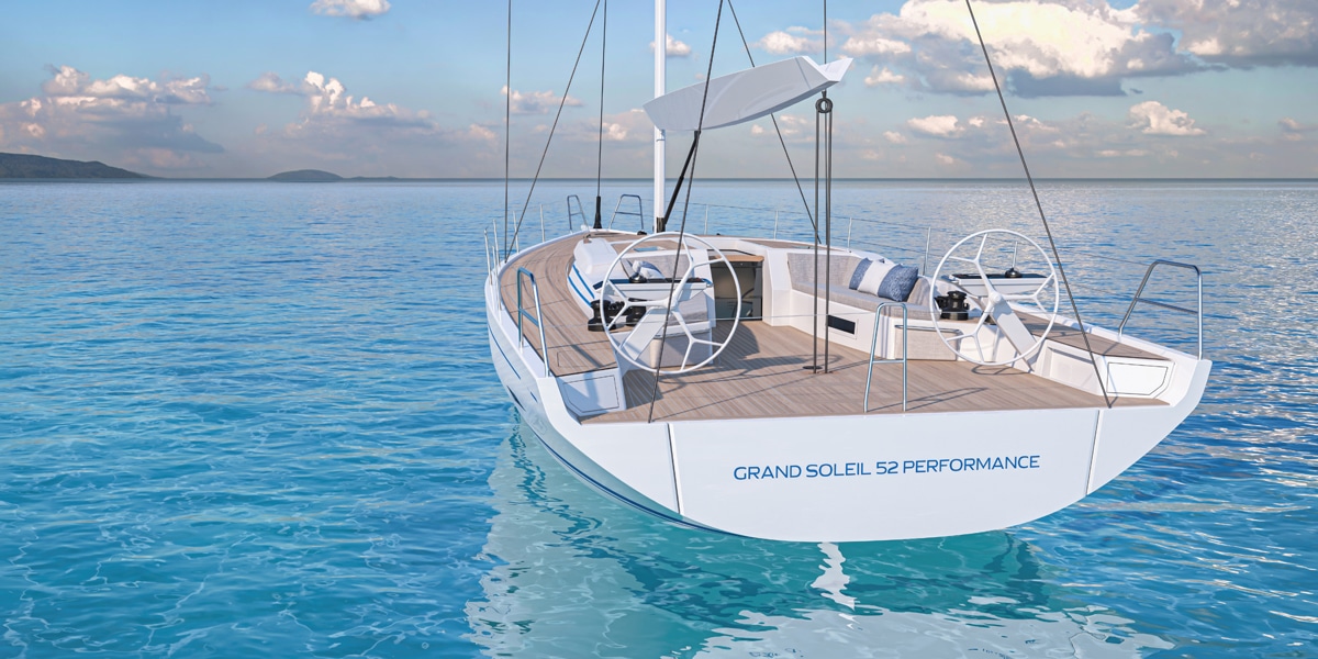 cantiere del pardo gs52 performance vue arrière