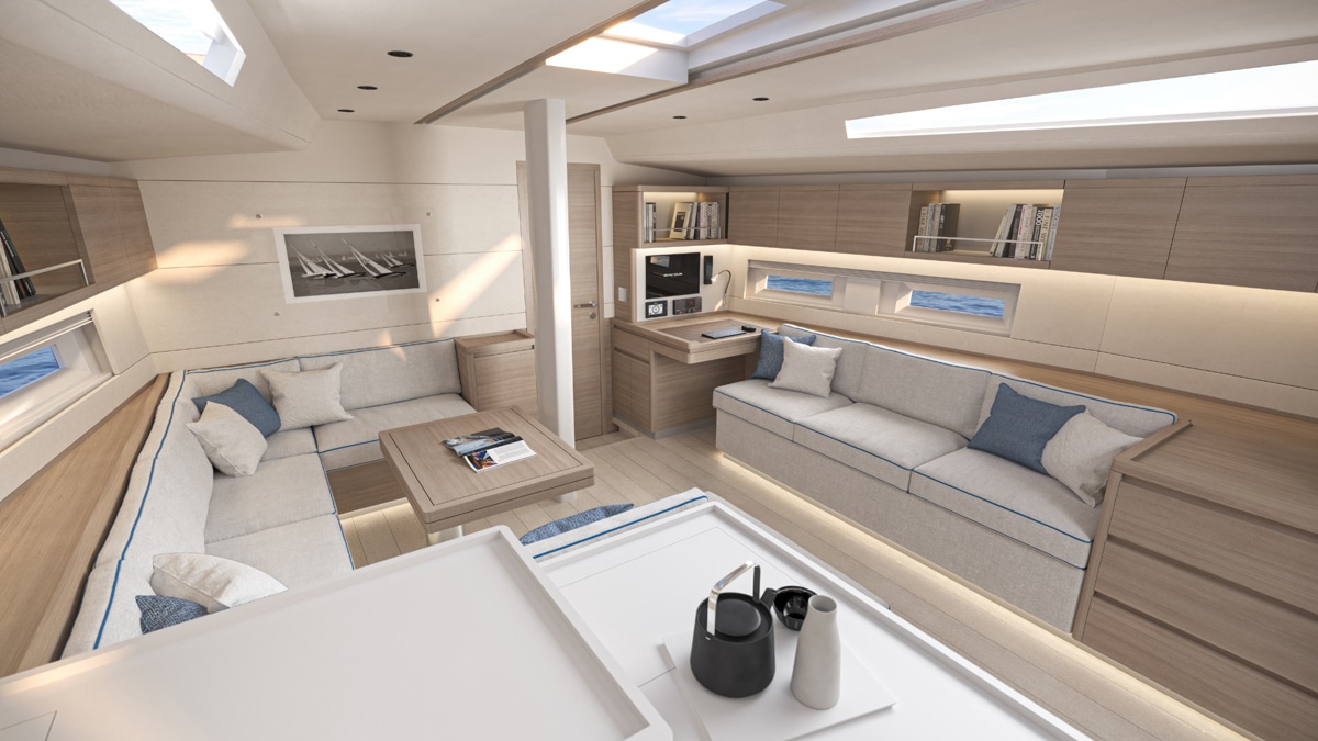 cantiere del pardo gs52 intérieur