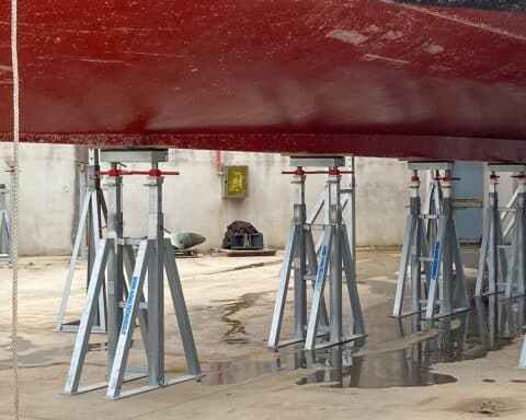 Naval Tecno Sud Boat Stand