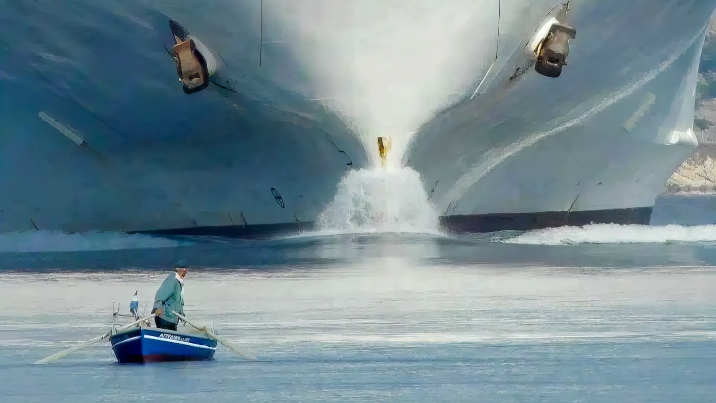 priorité en mer photo